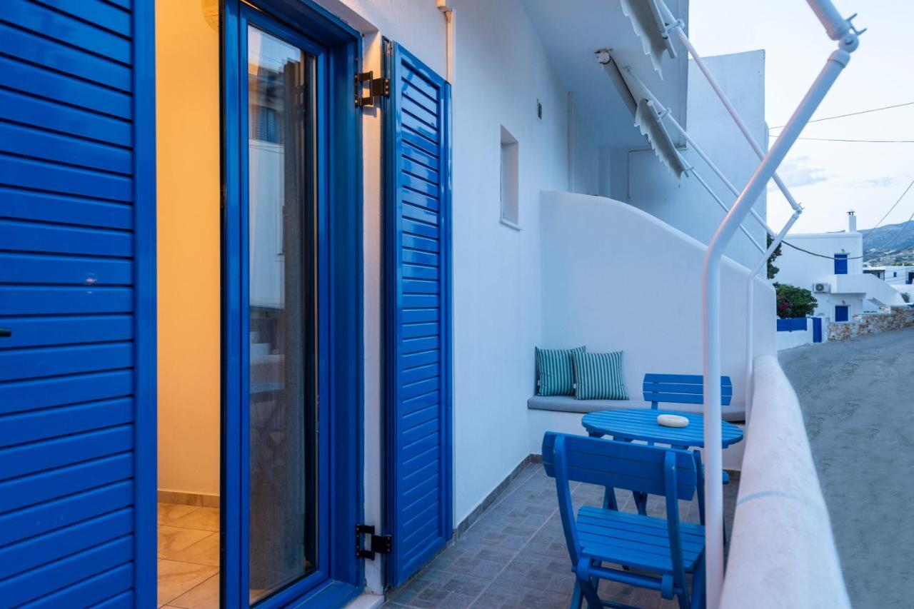 Angeliki Seaside Hotel Alikí Exterior foto