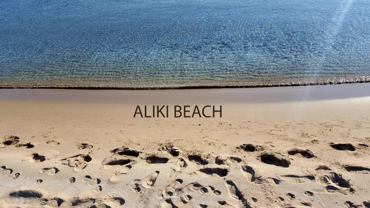 Angeliki Seaside Hotel Alikí Exterior foto